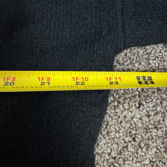 Madewell V-Neck Cozy Cotton Wool Wedge Sweater NWT Size Medium Puff Sleeve $78 - Picture 7 of 11